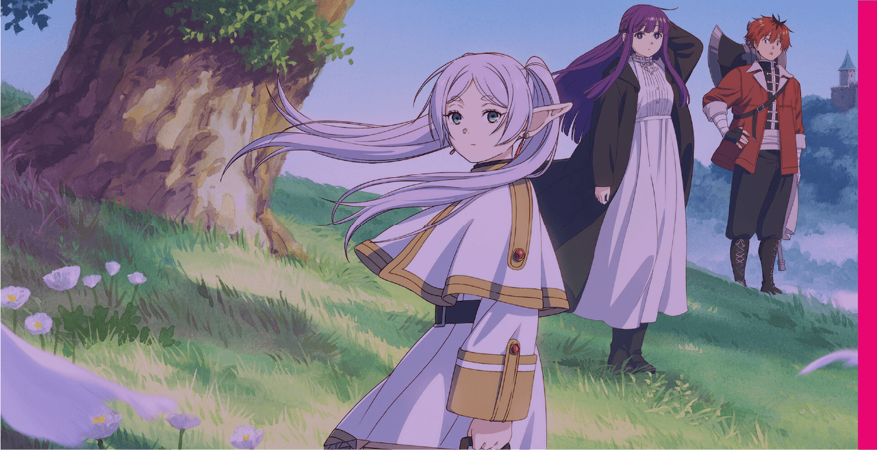 imagem de banner referente ao post Frieren: por que essa jornada conquistou o público?