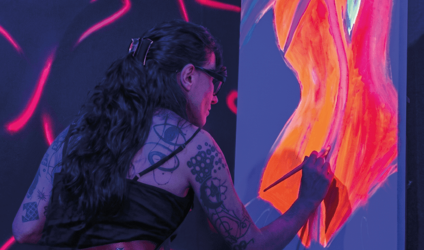 Neon Experience: Pintura, Queijo e Vinho - 6ª Edição