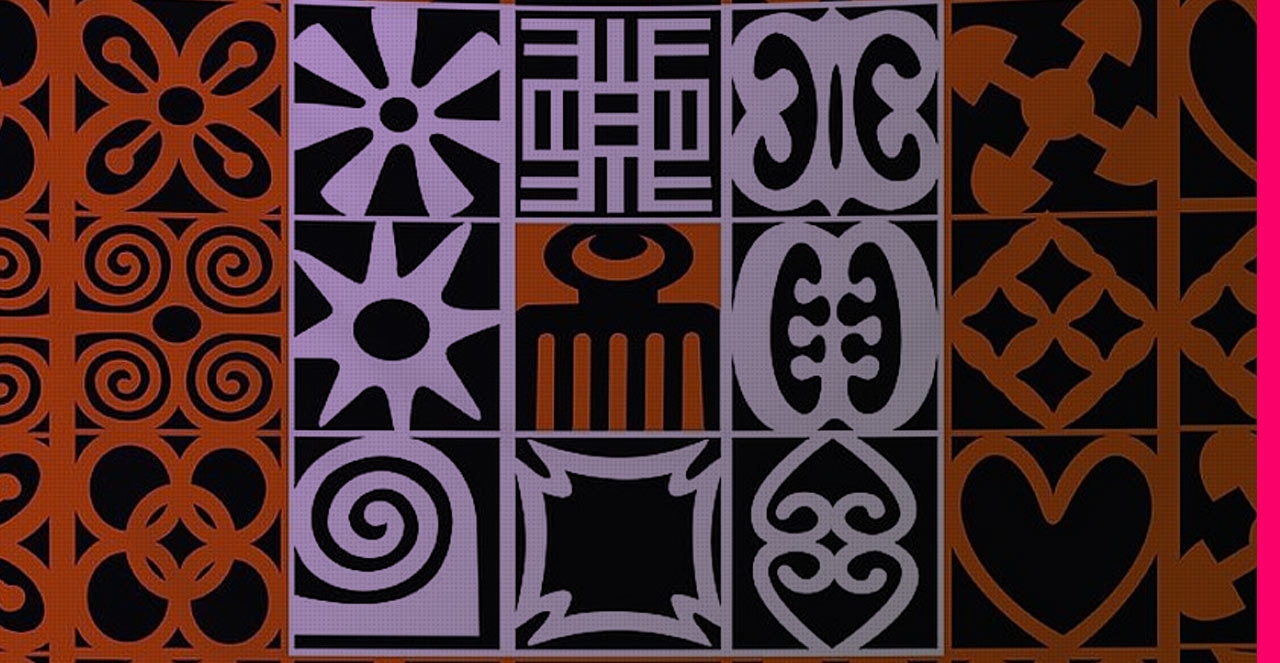 Imagem de thumbnail pertencente ao post: Símbolos adinkra e suas diversas representações na arte