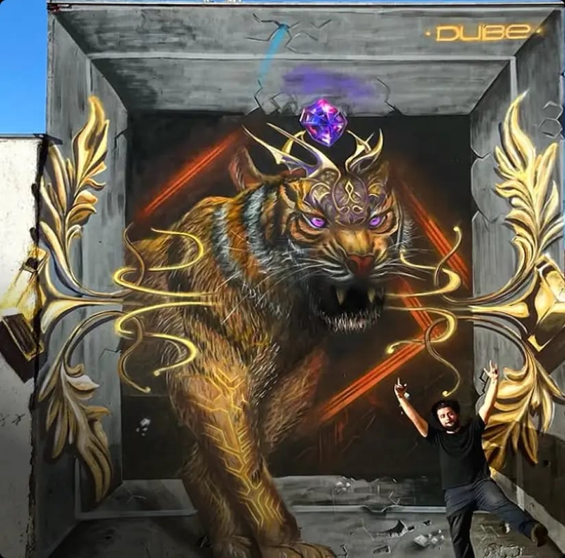 Dube aluno do curso ilustração da ABRA